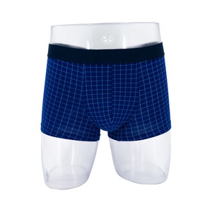 Cotton Mid{0}}Rise Boxer Briefs Ar gyfer Dynion Gyda Logo Personol