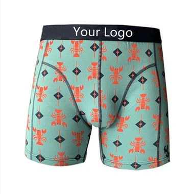 Siorts Cotwm Dynion Briffiau Bocsiwr Dillad Isaf